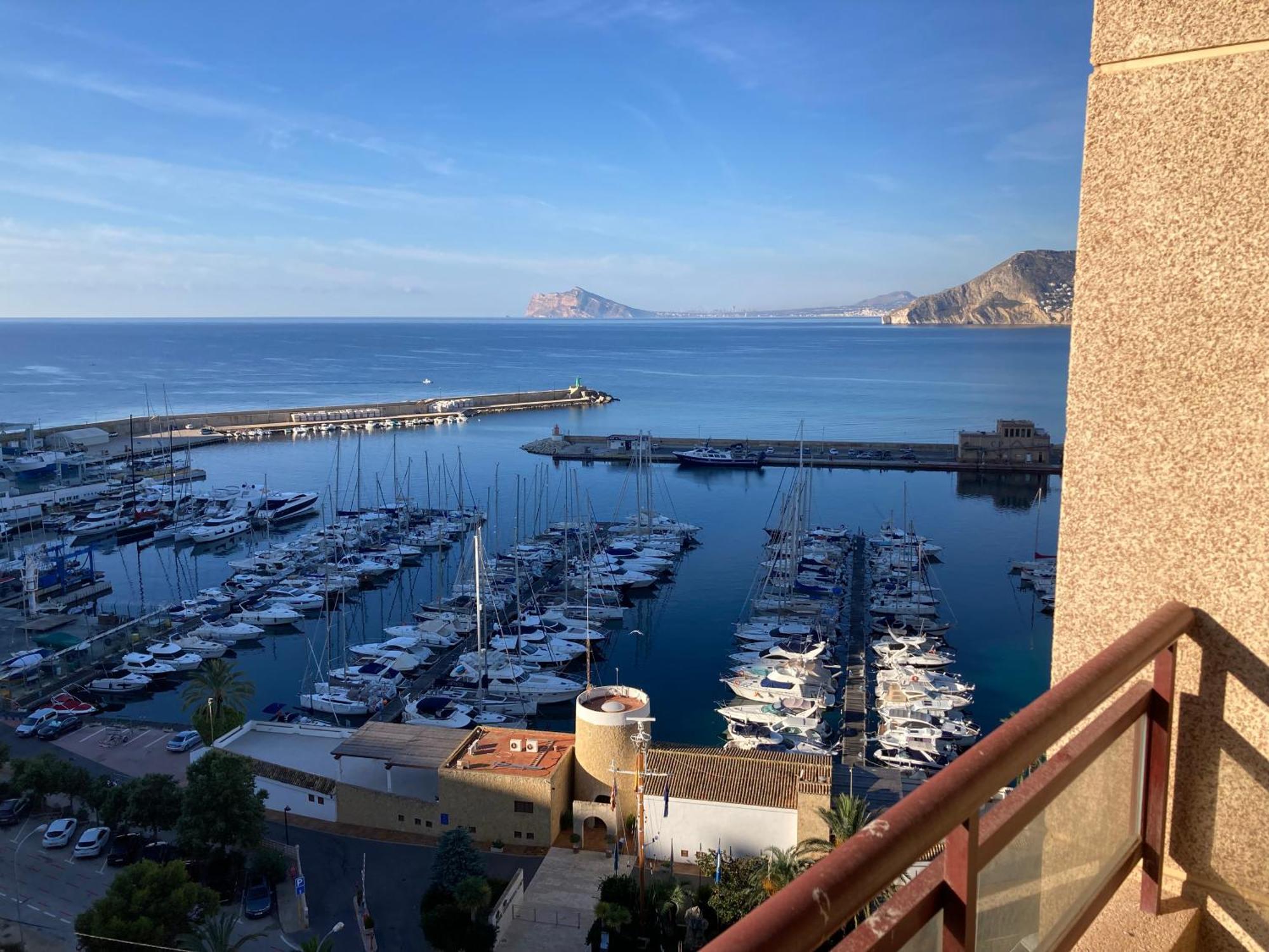 Atico Duplex Penthouse Rosa Marina Club Nautico Calpe Penon Sea View Apartment ภายนอก รูปภาพ