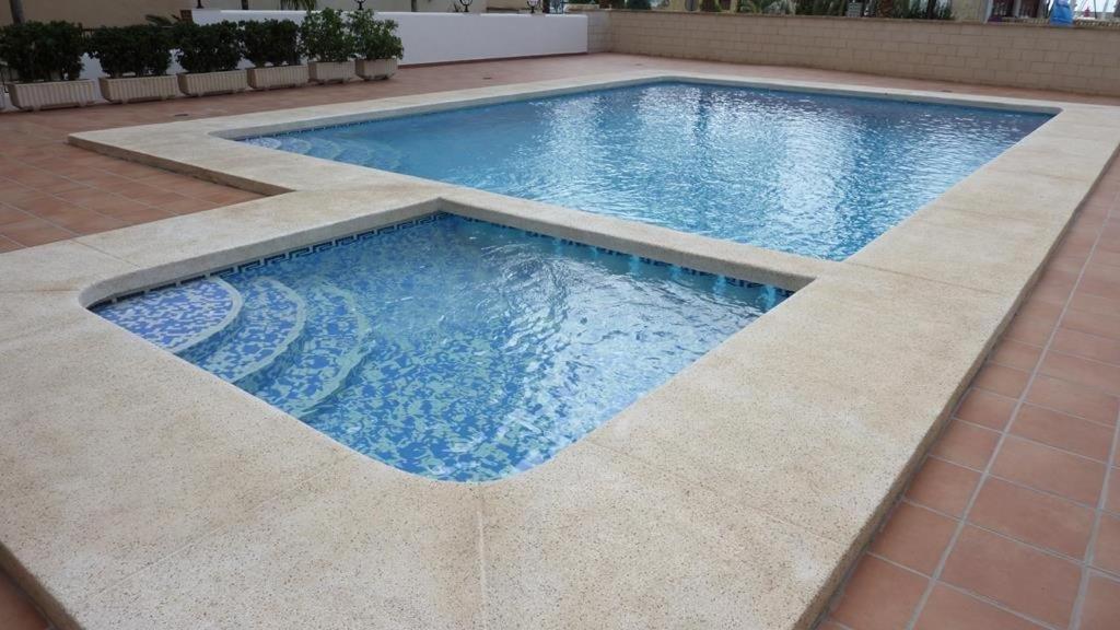 Atico Duplex Penthouse Rosa Marina Club Nautico Calpe Penon Sea View Apartment ภายนอก รูปภาพ